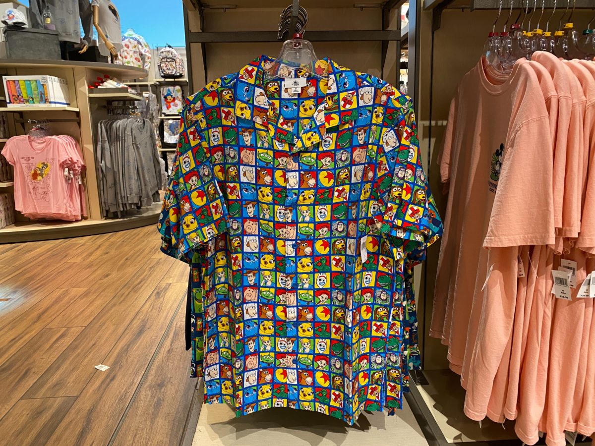 toy story button down shirt