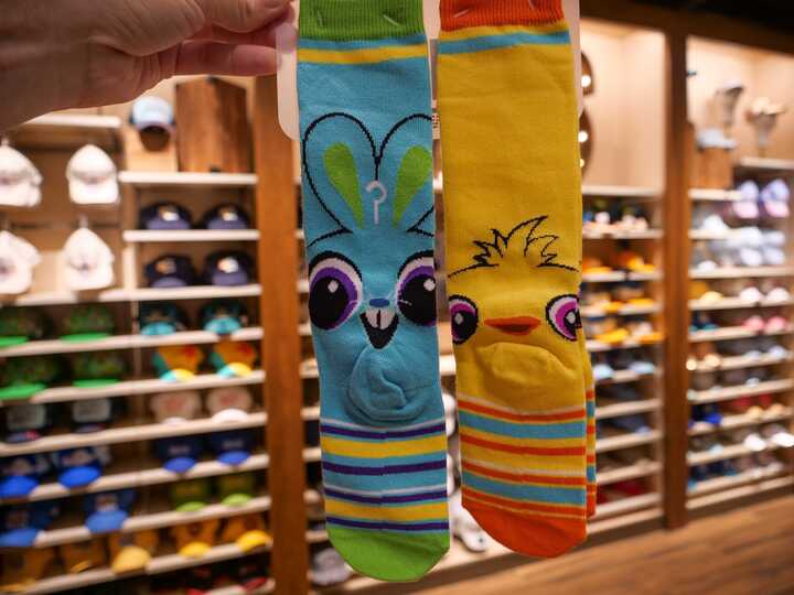 Toy Story 4 Ducky Bunny Sock World of Disney