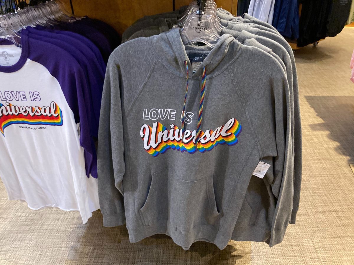 PHOTOS New "Love is Universal" Pride Merchandise Collection Debuts at