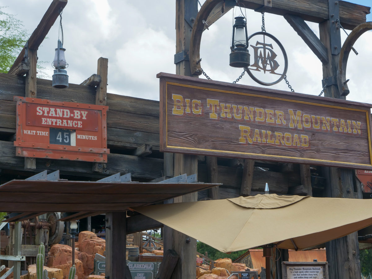 Big Thunder Mountain Railroad Wait Time 7 25 20 1