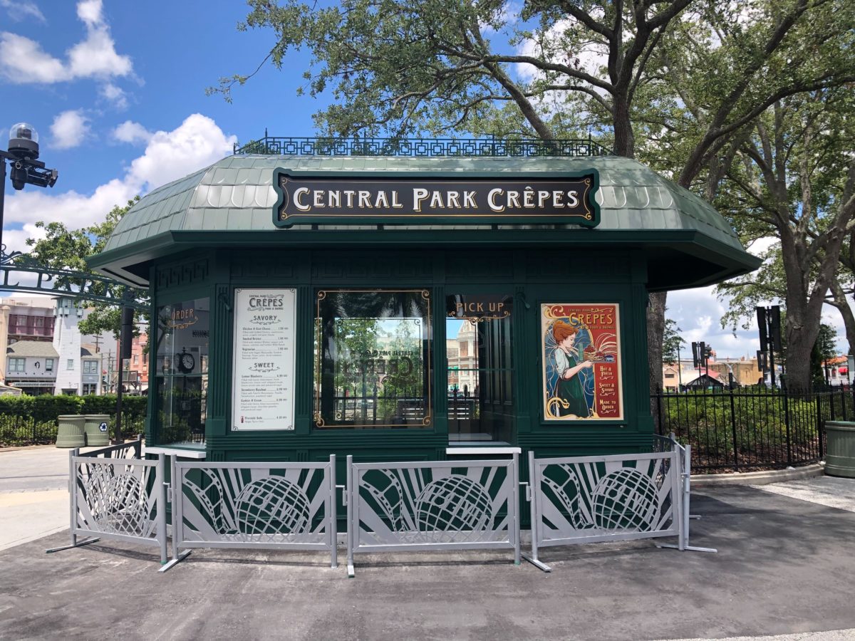 Central Park Crepes Universal Studios Florida Coming Soon July182020 UPNT Orlando 12