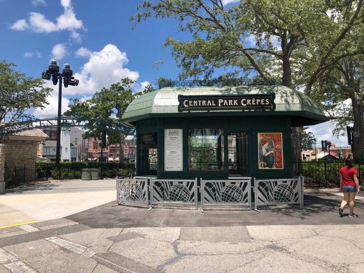 Central Park Crepes Universal Studios Florida Coming Soon July182020 UPNT Orlando 13