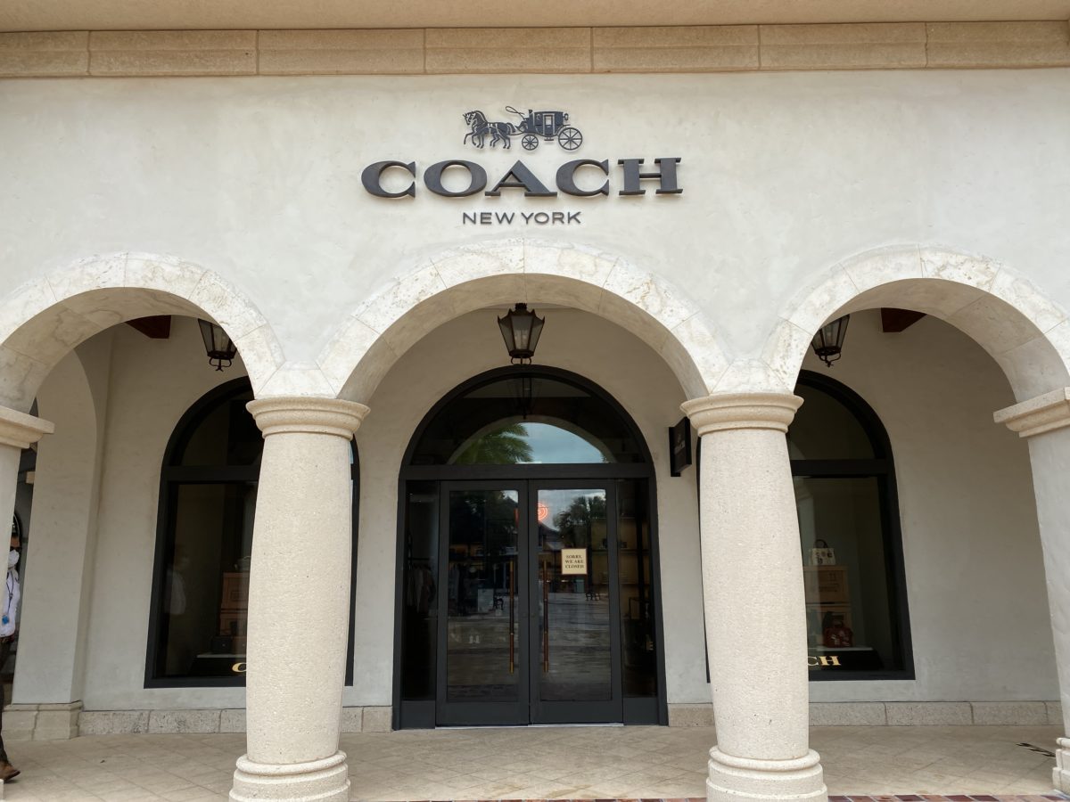 Coach closed Disney springs 7212020