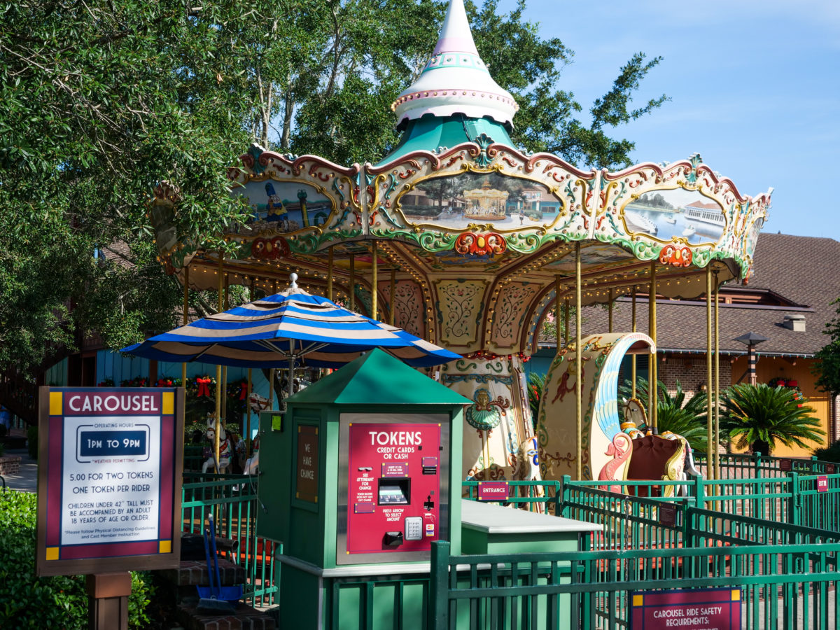 Disney Springs Carousel Open 7 4 20