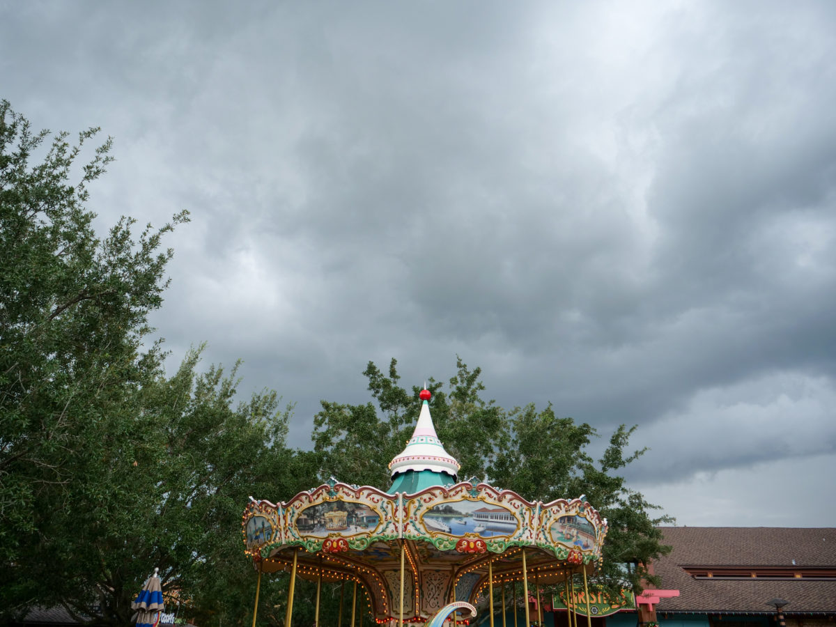 Disney Springs Carousel Storms 7 3 20