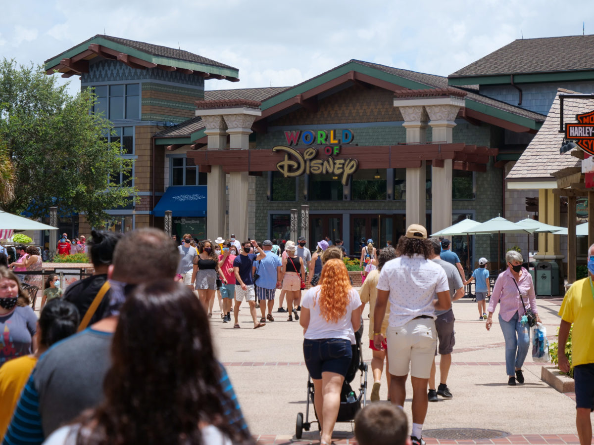 Disney Springs Crowds 7 5 20 1