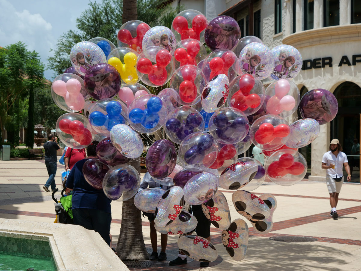 Disney Springs Wall of Balloons 7 5 20