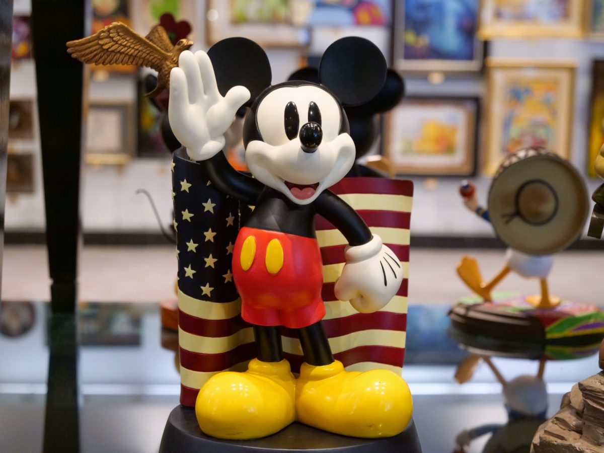 Fourth of July Mickey Statue 7 4 20