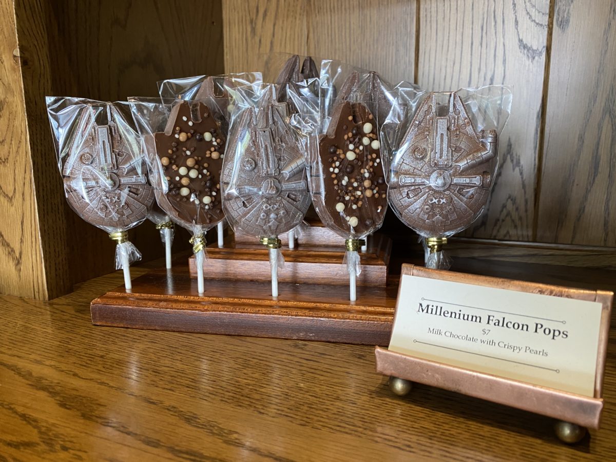 Ganachery Disney springs millennium falcon chocolate pops