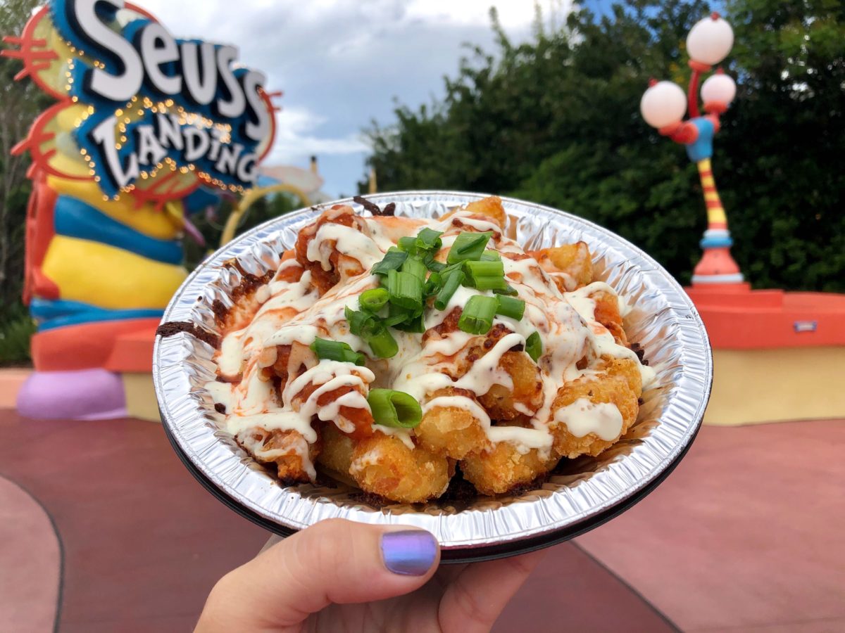 Green Eggs and Ham Review Buffalo Chicken Tots July 2020 7