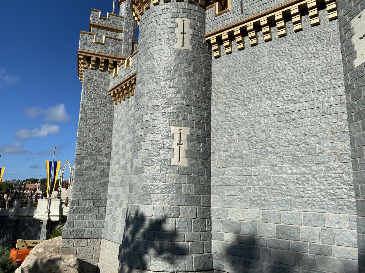 Magic kingdom 7192020 cinderella castle makeover paint by numbers complete east side