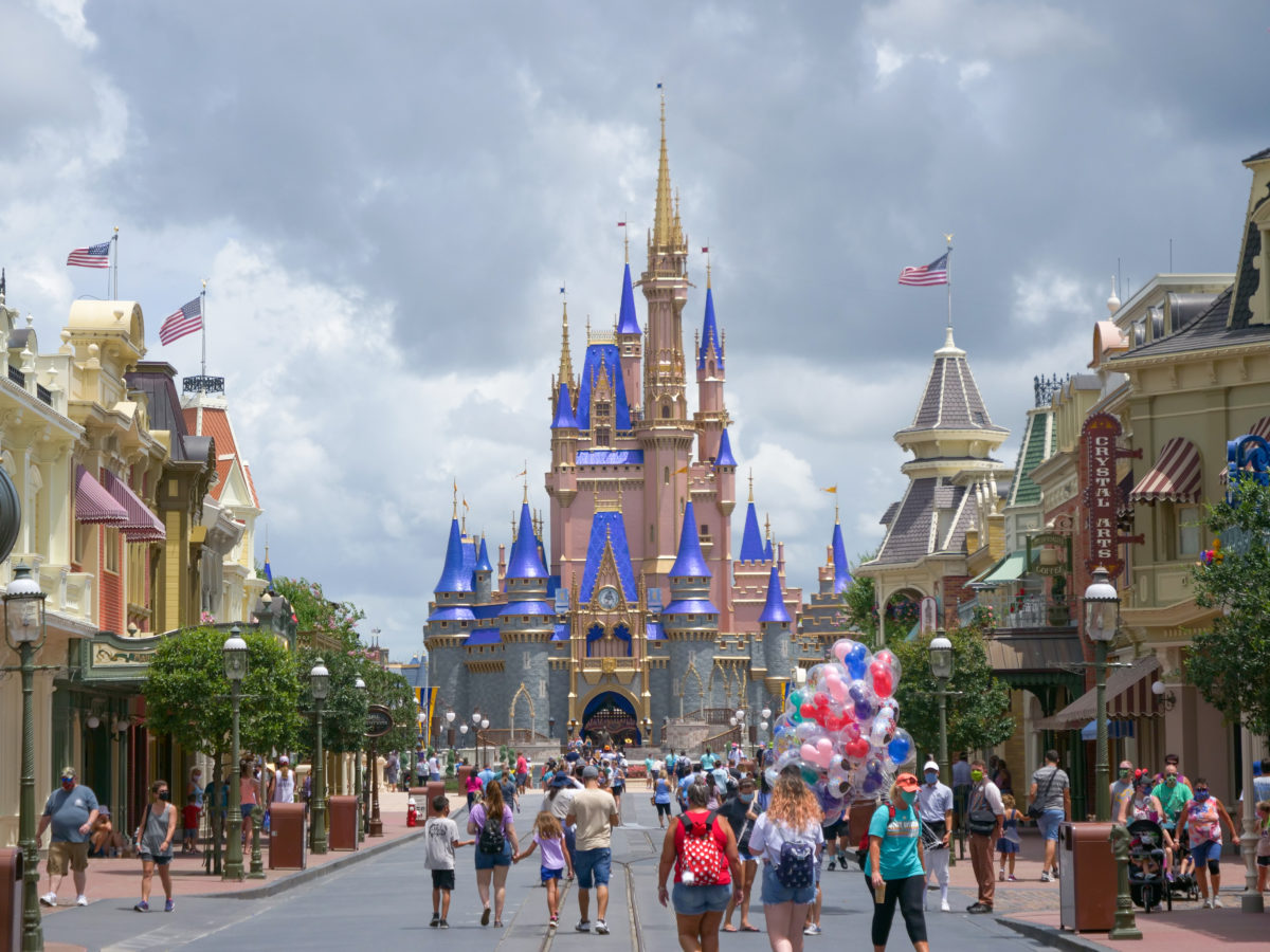 Main Street Cinderella Castle 7 25 20