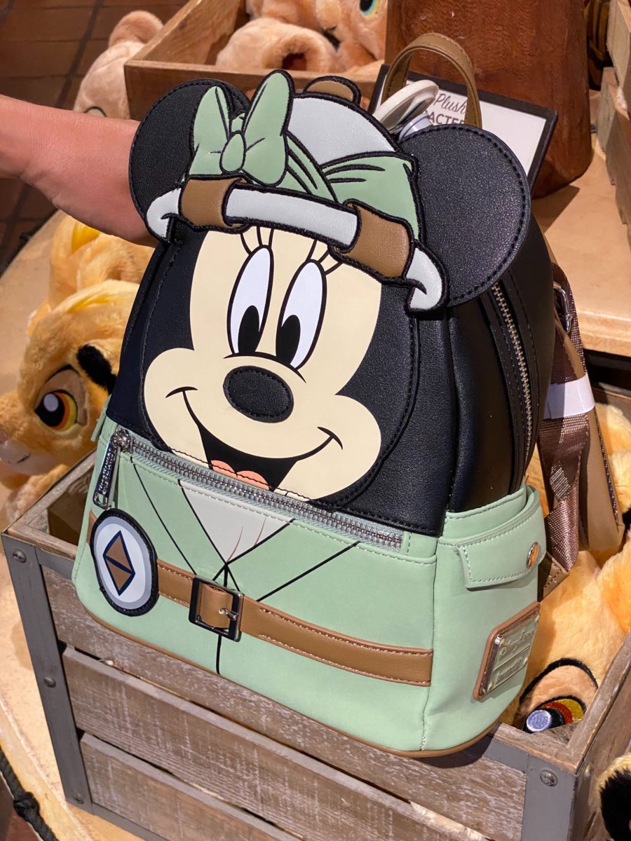 PHOTOS: New Disney's Animal Kingdom Minnie Safari Mini Backpack by  Loungefly is Spotted at Disney's Animal Kingdom - WDW News Today