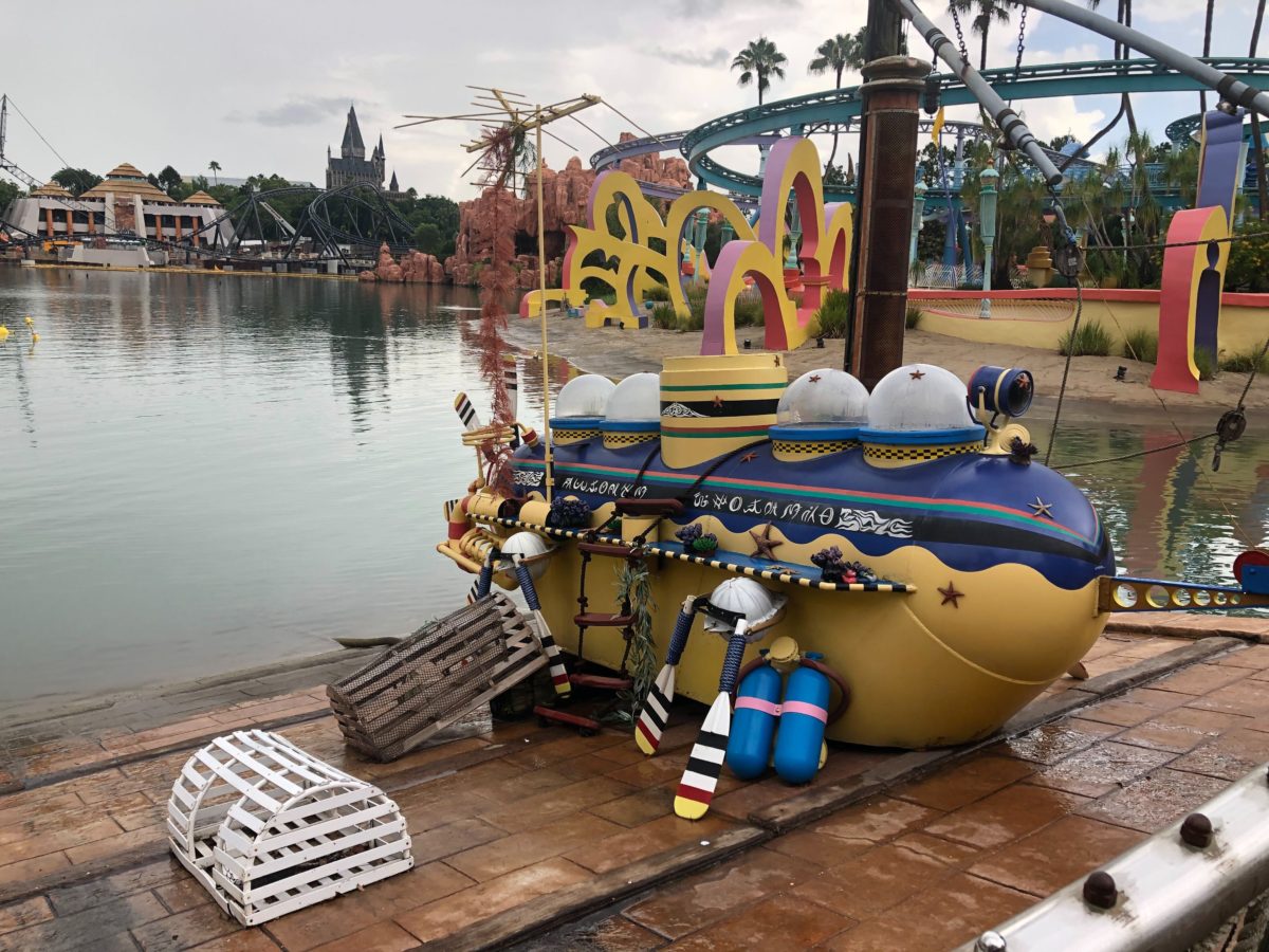 Islands of Adventure Submarine on the Lagoon