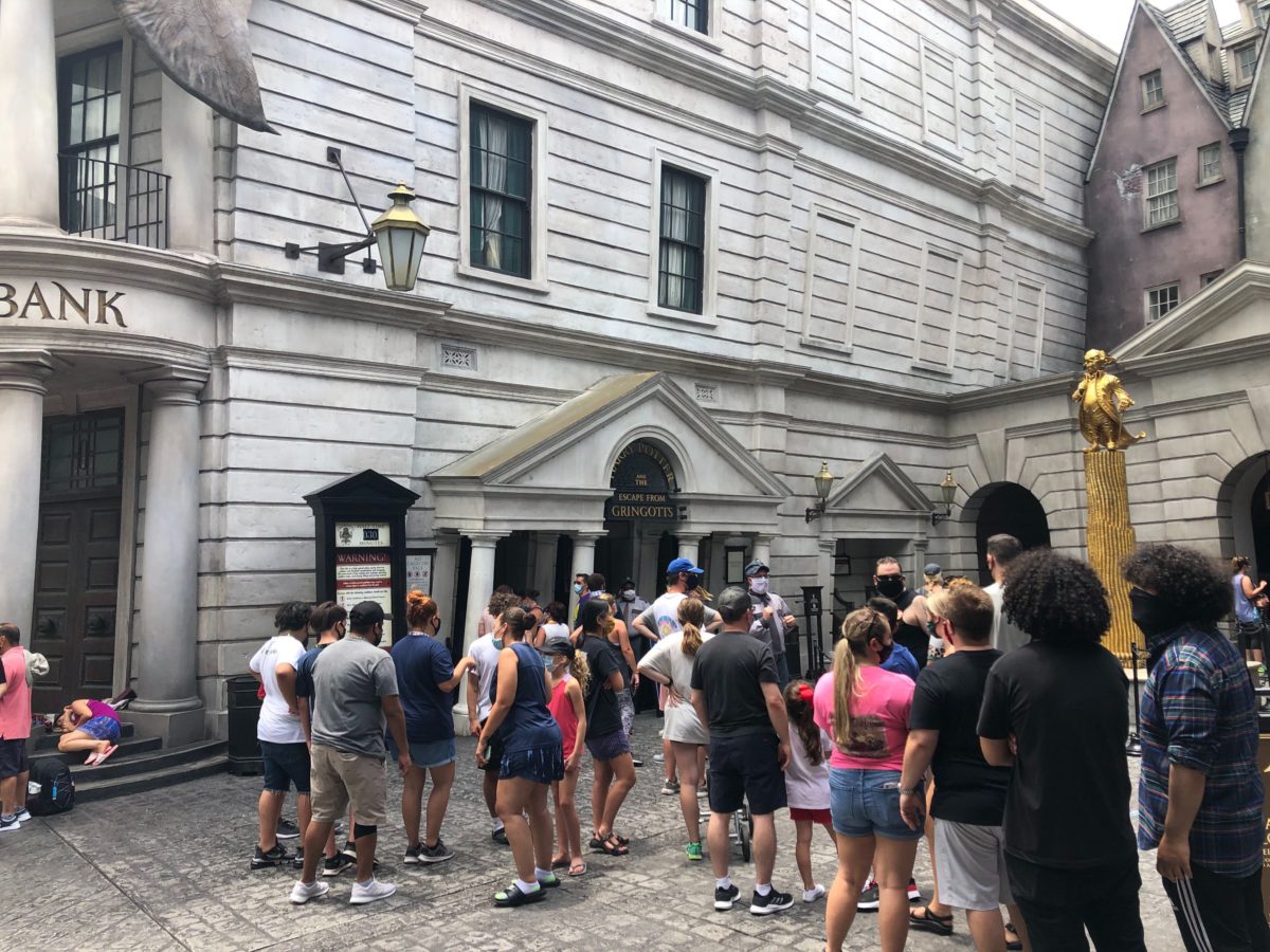 Harry Potter and the Escape from Gringotts Line