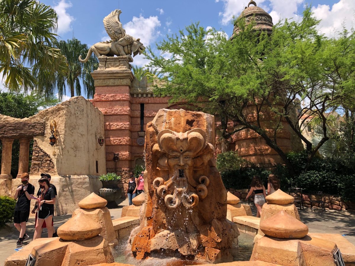 Mystic Fountain Lost Continent Universal Orlando Resort Islands of Adventure