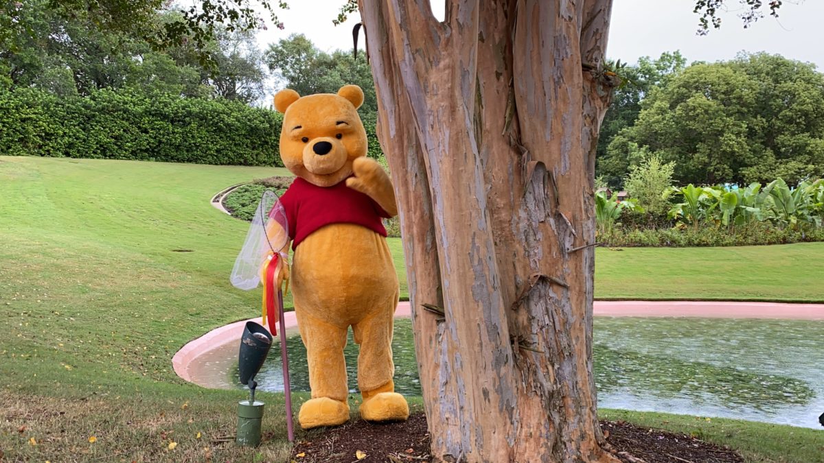 Winnie the Pooh meet and greet epcot 7222020