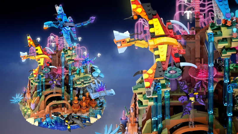 avatar the illuminated world of pandora lego ideas 2