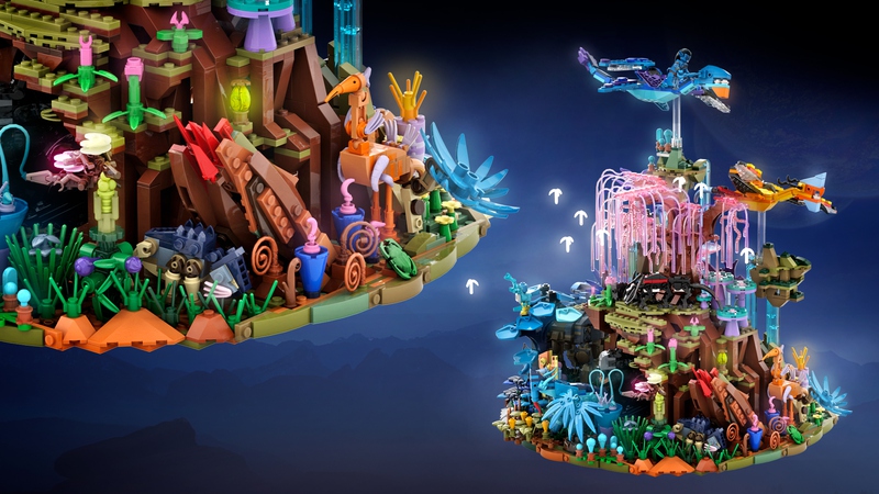 avatar the illuminated world of pandora lego ideas 5