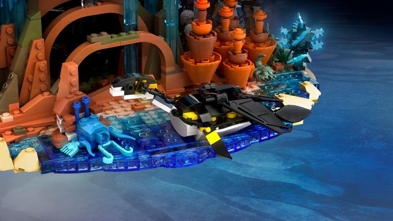 avatar the illuminated world of pandora lego ideas 7