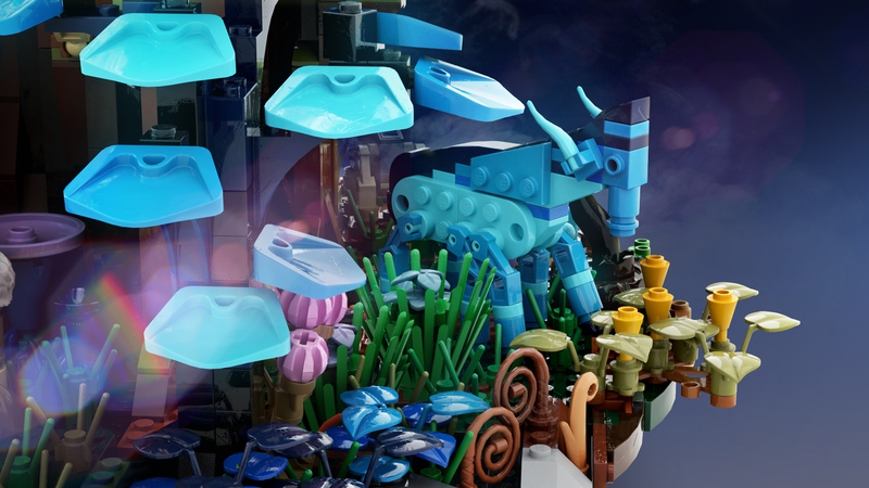 avatar the illuminated world of pandora lego ideas 9