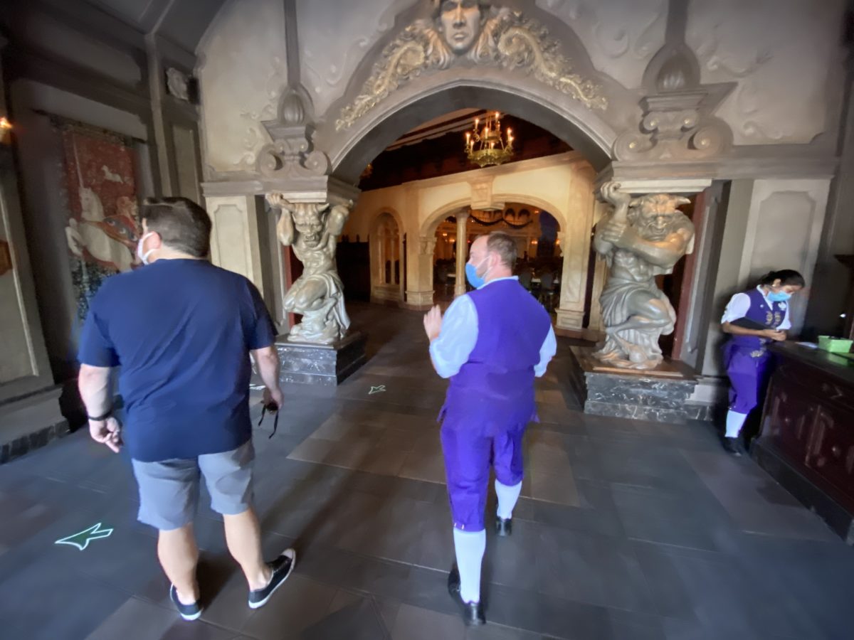 Review A Socially Distanced Dinner At Be Our Guest Restaurant In The Magic Kingdom Plus An Unexpected Appearance From The Beast Wdw News Today