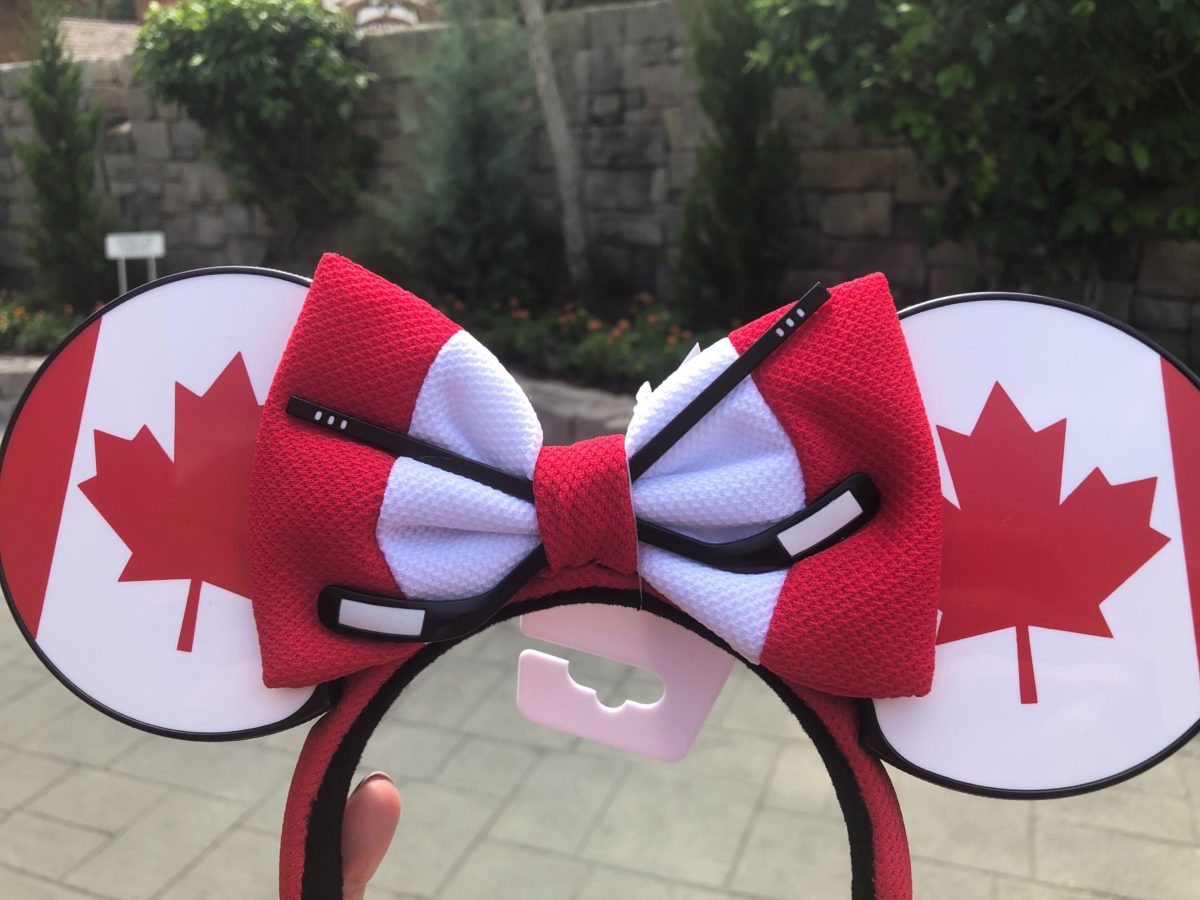 PHOTOS: New Canada Pavilion Hockey Jersey Skates into EPCOT - WDW