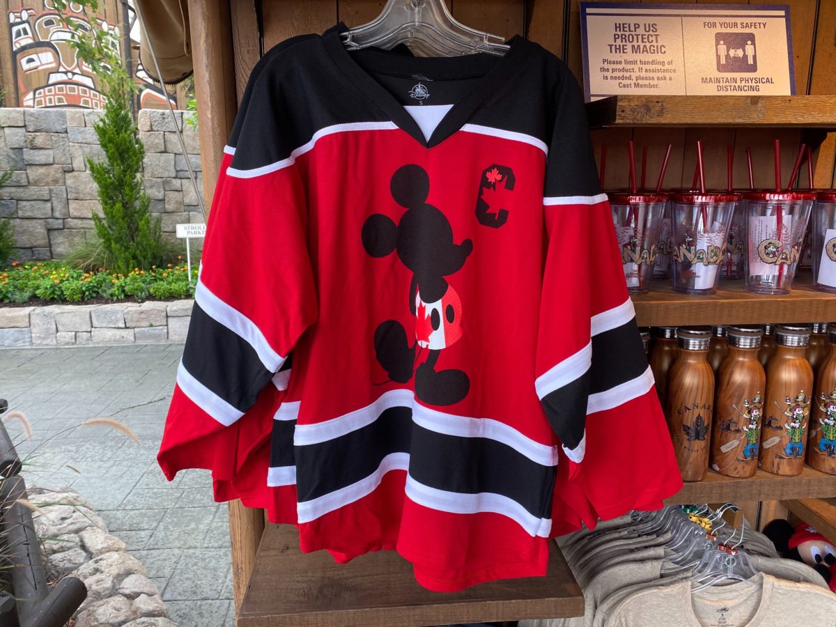 Mickey store hockey jersey