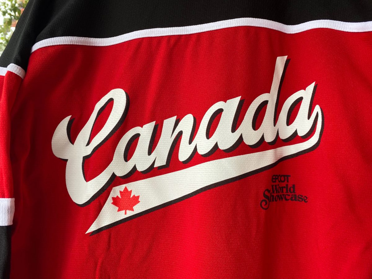 PHOTOS: New Canada Pavilion Hockey Jersey Skates into EPCOT - WDW