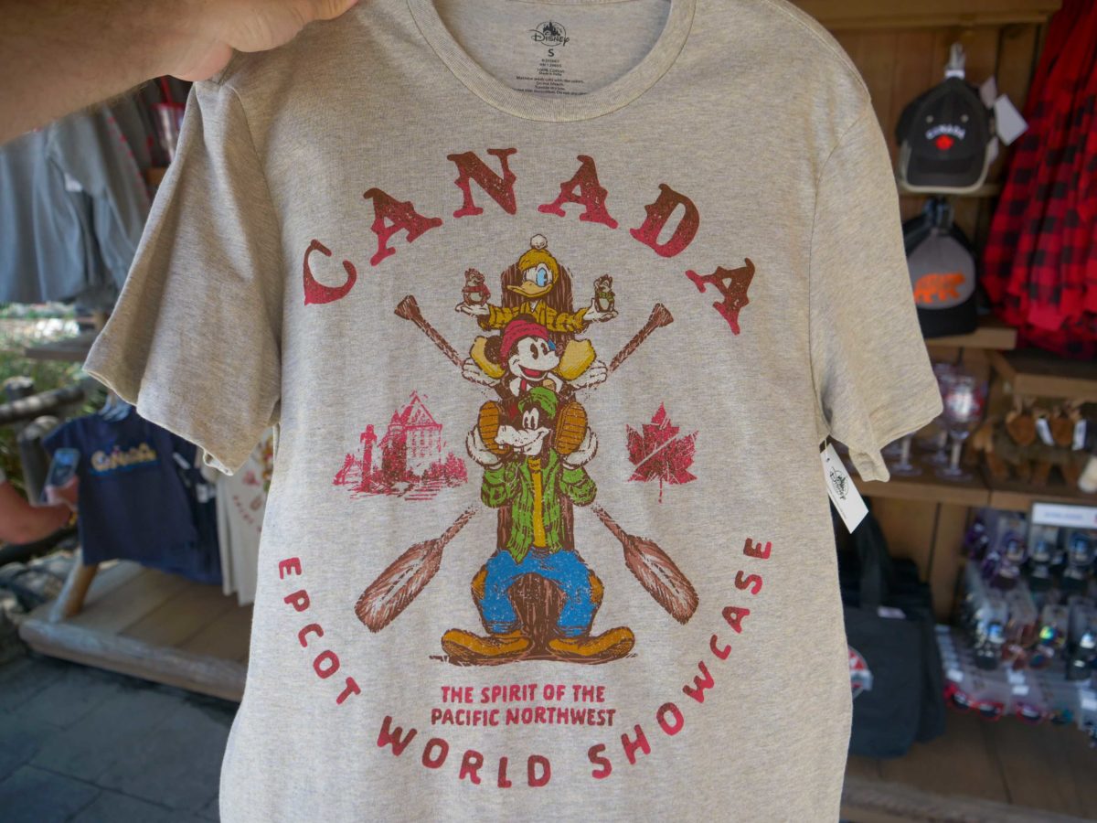 PHOTOS: New Canada Pavilion Hockey Jersey Skates into EPCOT - WDW