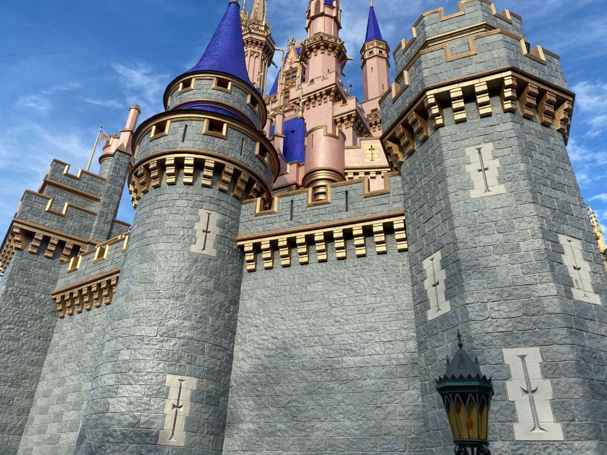 cinderella castle repainting update july 28 2020 16