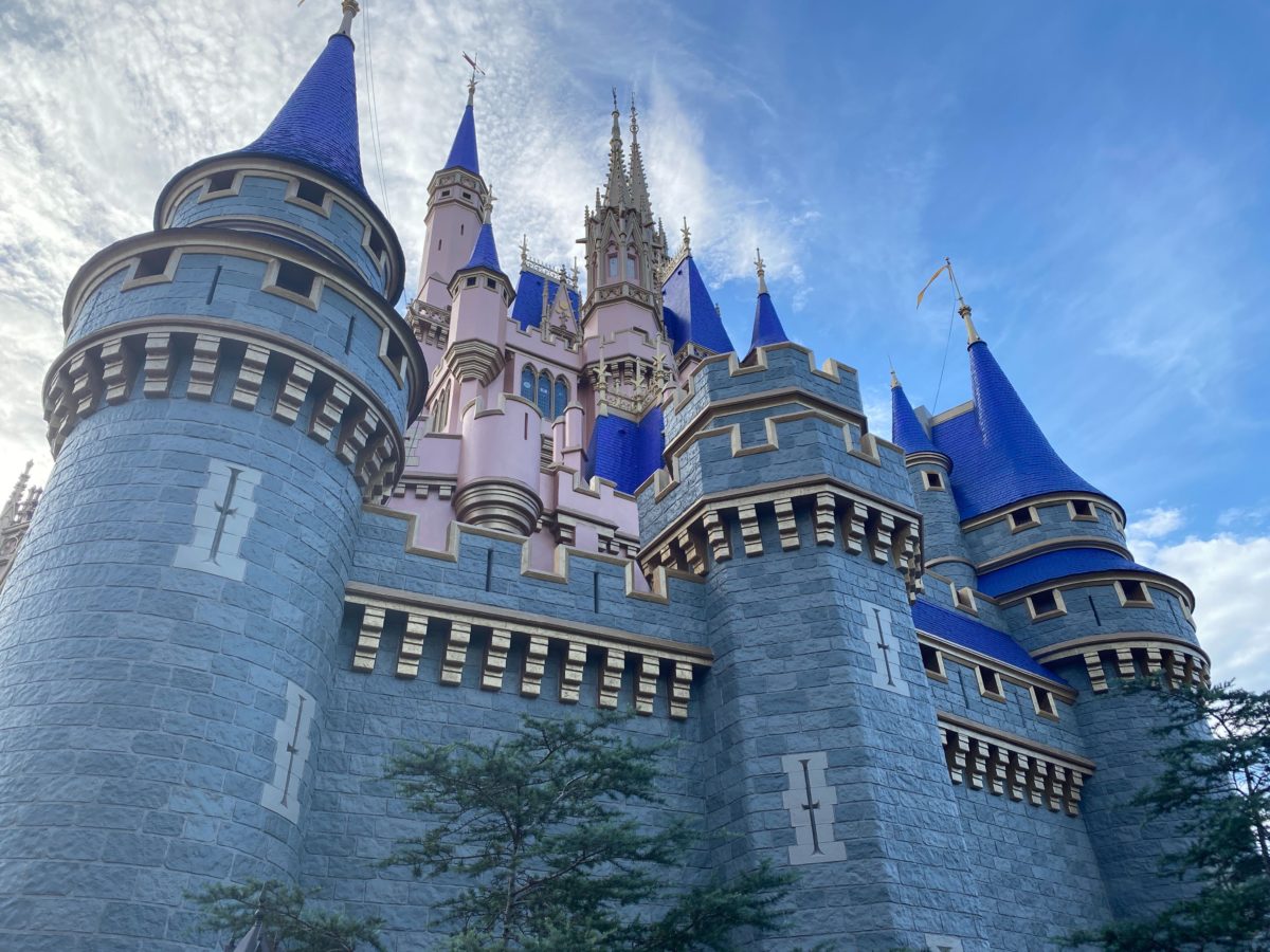 cinderella castle repainting update july 28 2020 20