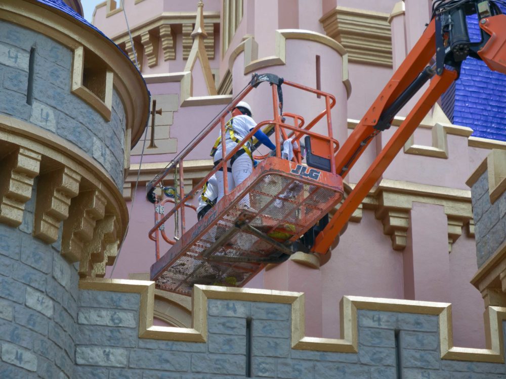 cinderella's castle paint by numbers