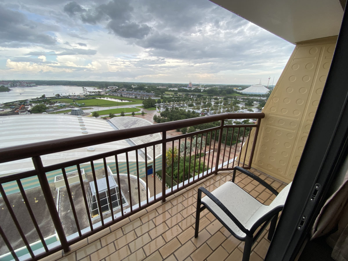 Theme Park View Main Tower Room