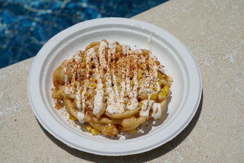 corn funnel cake epcot taste fest
