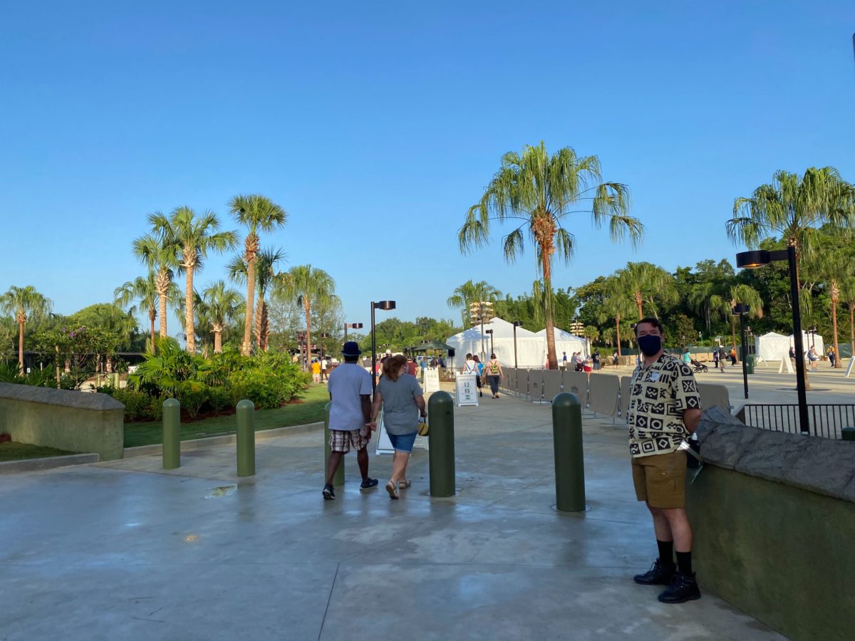 disneys animal kingdom entrance parking lot reopening annual passholder preview 20