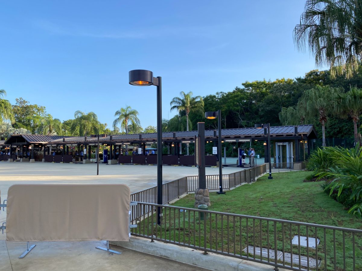 disneys animal kingdom entrance parking lot reopening annual passholder preview 24