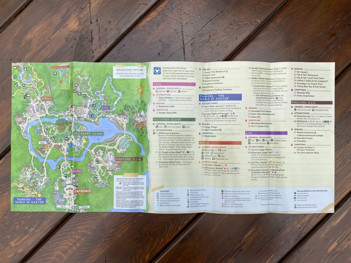 disneys animal kingdom map primeval whirl missing 3