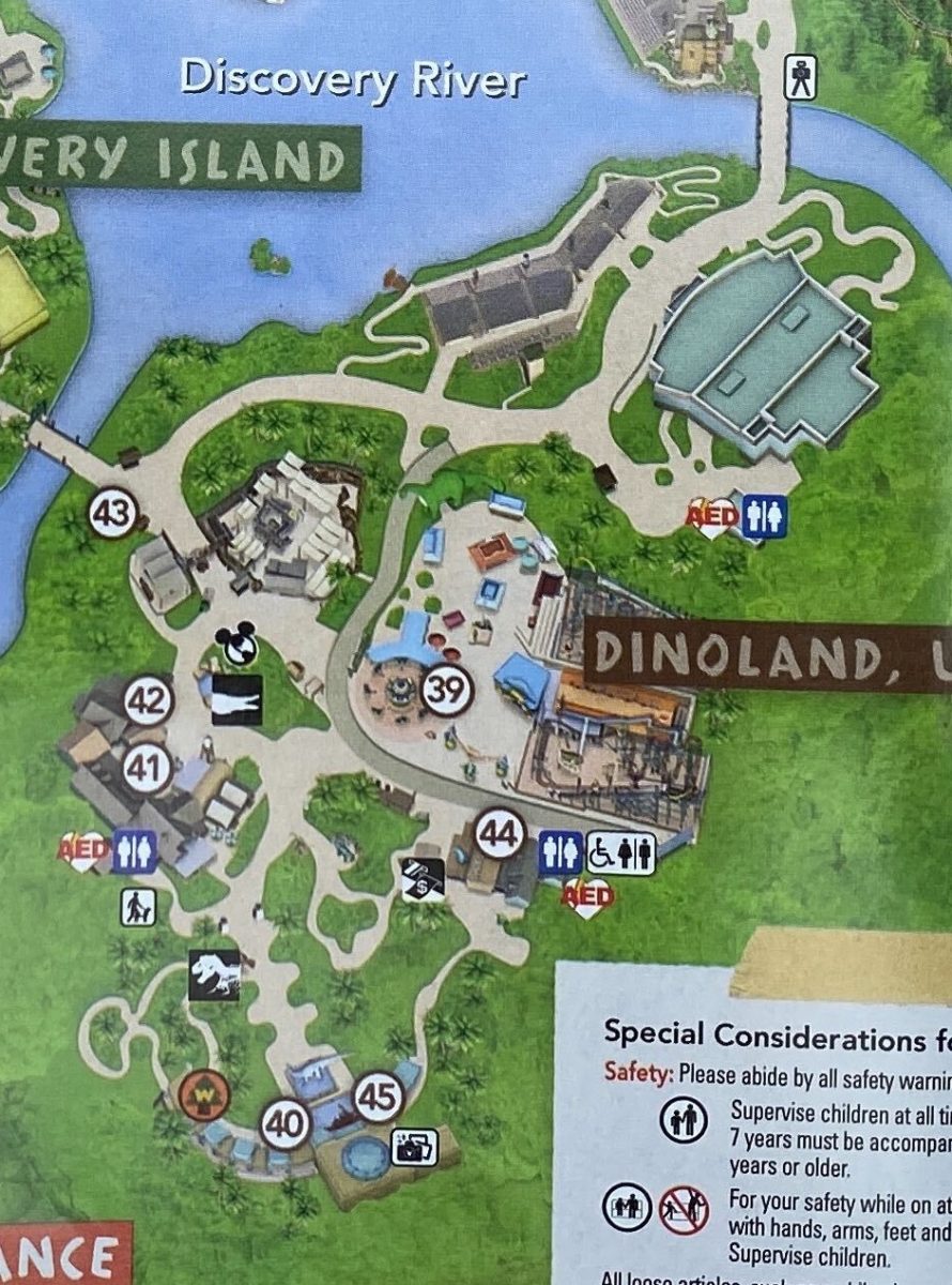 disneys animal kingdom map primeval whirl missing 8