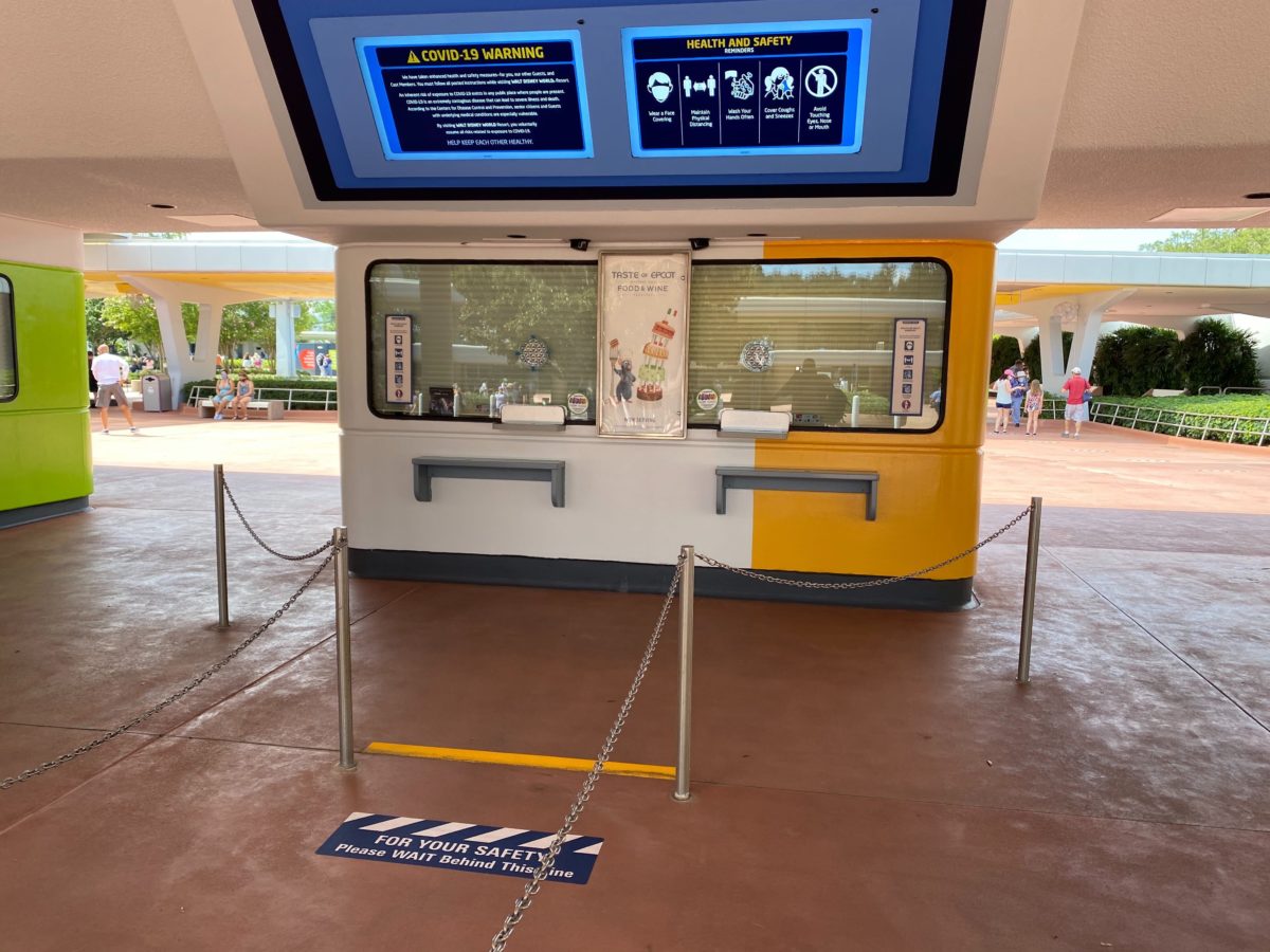 PHOTOS EPCOT Ticket Booths Get a New Rainbow Color Scheme for Park Re