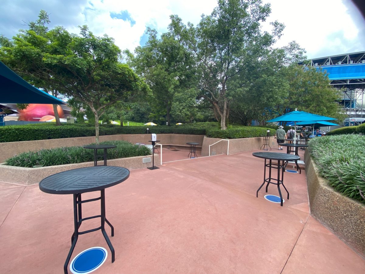 future world east face mask relaxation station epcot 4