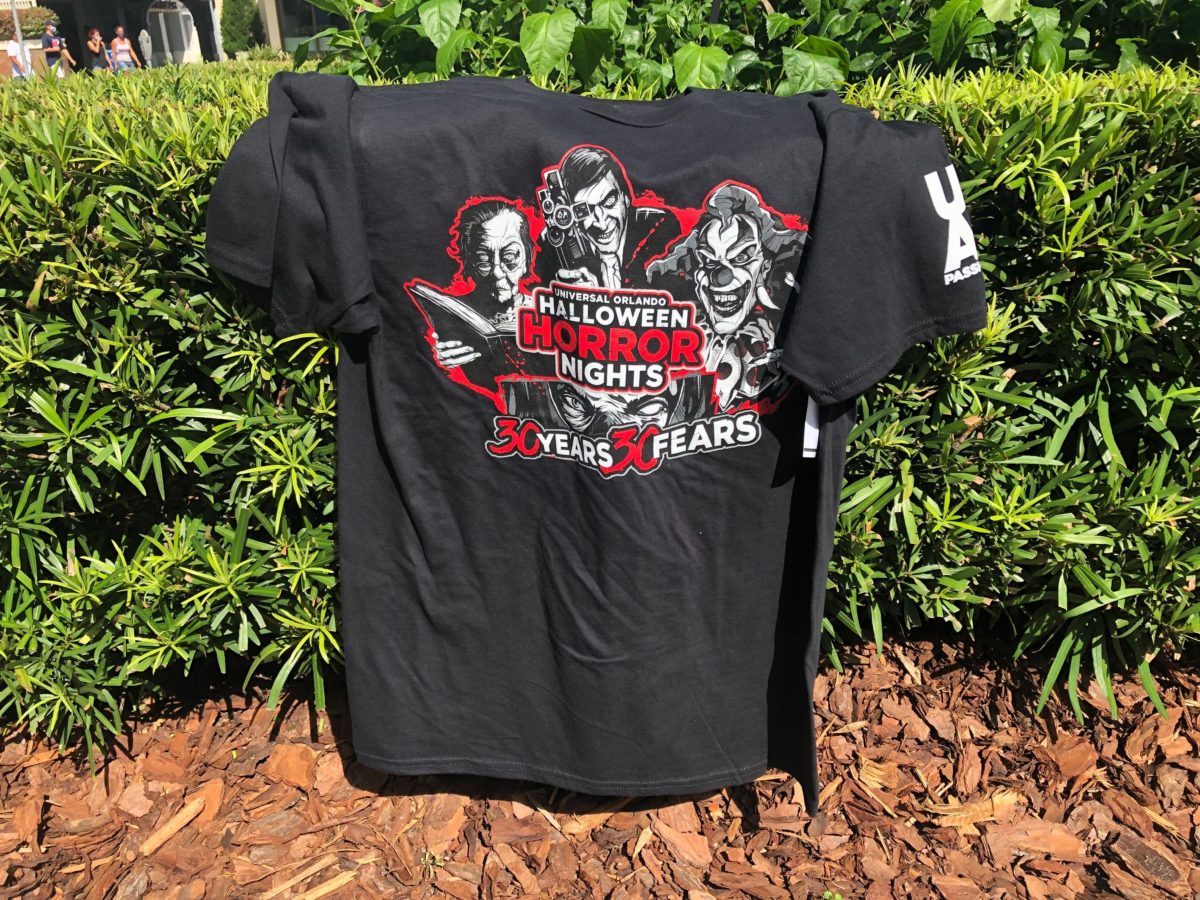 halloween horror nights 30 years 30 fears universal orlando passholder t shirt universal studios florida 3