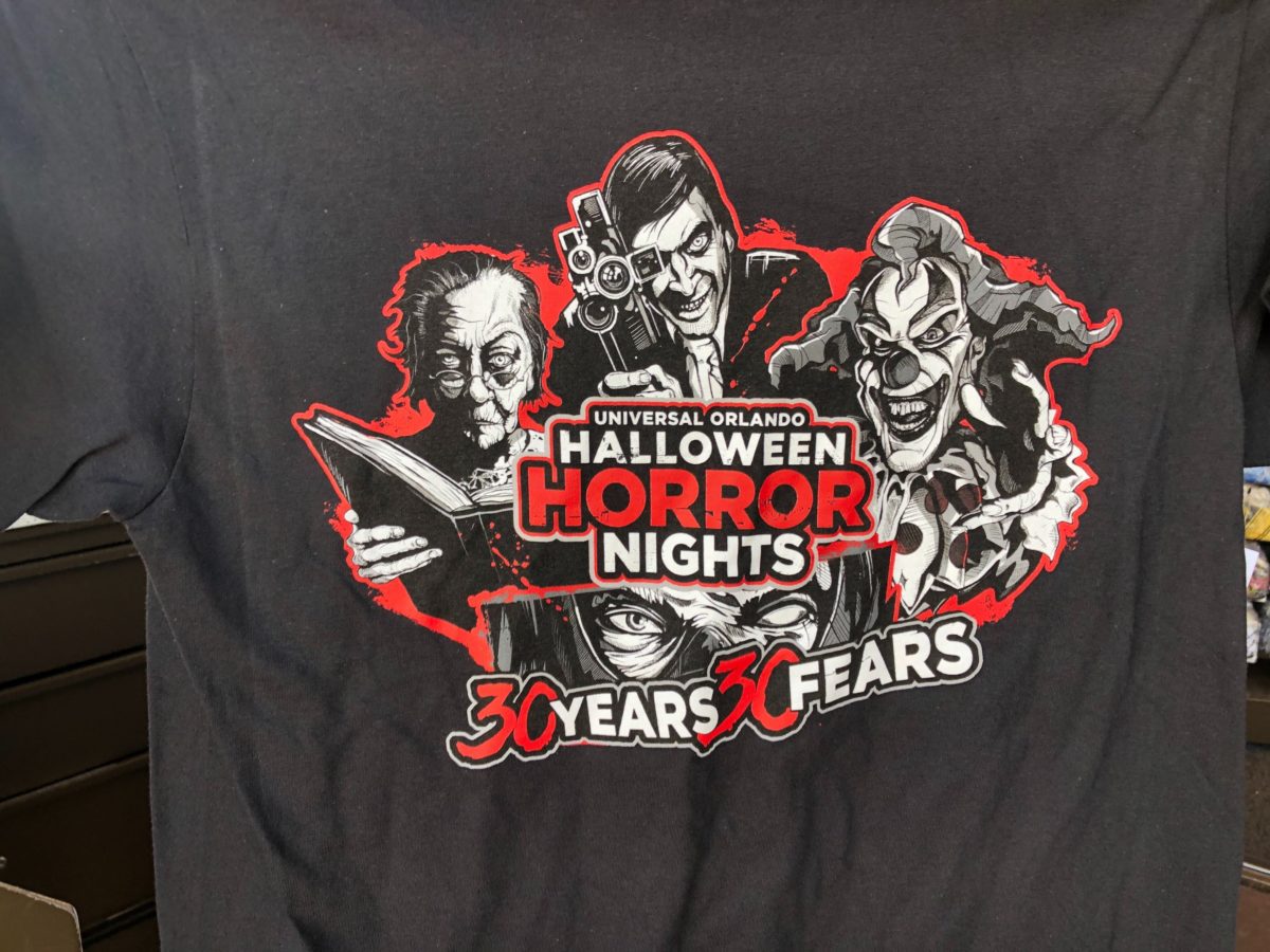 halloween horror nights 2020 for annual passholders Photos Celebrate 30 Years 30 Fears Of Halloween Horror Nights With This New Annual Passholder Exclusive Icon T Shirt At Universal Studios Florida Wdw News Today halloween horror nights 2020 for annual passholders