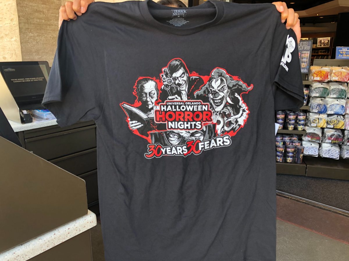 halloween horror nights 30 years 30 fears universal orlando passholder t shirt universal studios florida 6