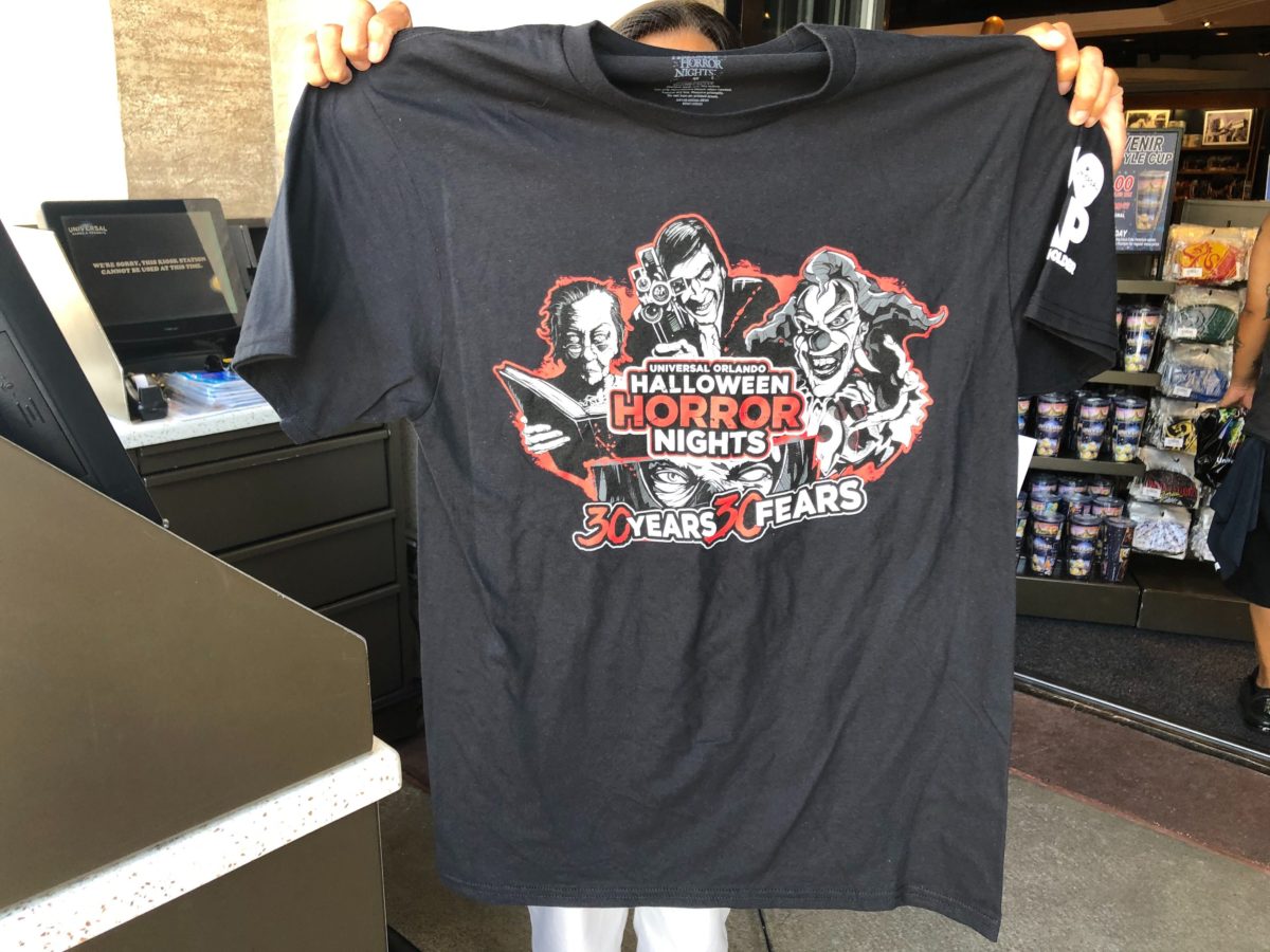 halloween horror nights 2020 for annual passholders Photos Celebrate 30 Years 30 Fears Of Halloween Horror Nights With This New Annual Passholder Exclusive Icon T Shirt At Universal Studios Florida Wdw News Today halloween horror nights 2020 for annual passholders