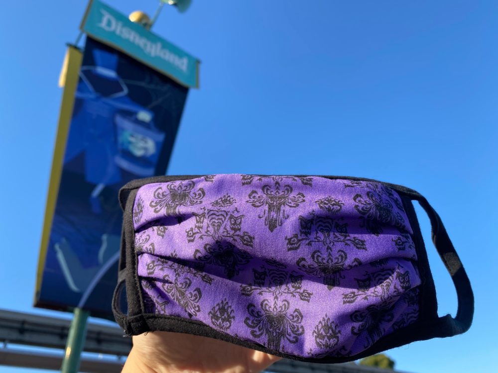 PHOTOS New “The Haunted Mansion” Face Masks Materialize at Disney