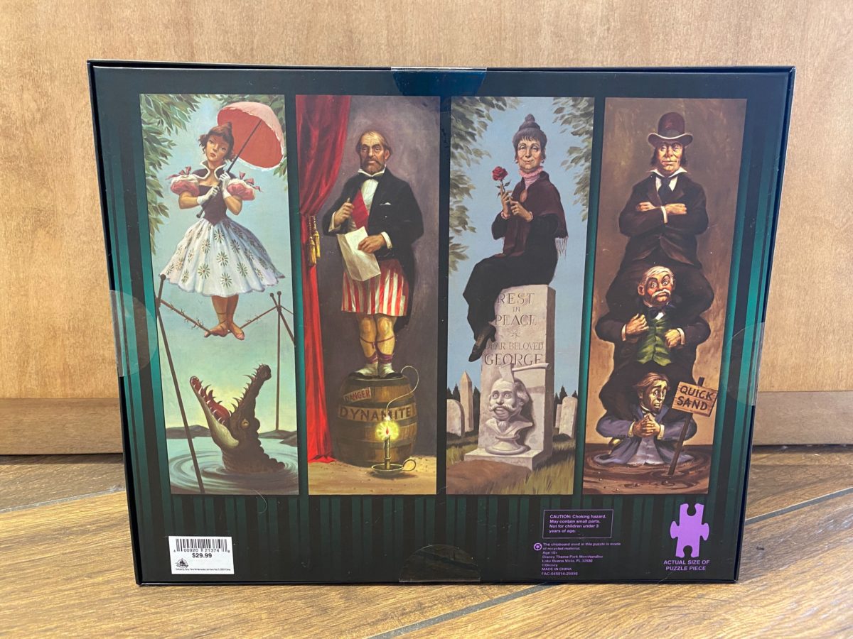 PHOTOS: New The Haunted Mansion Puzzle Set Featuring Stretching