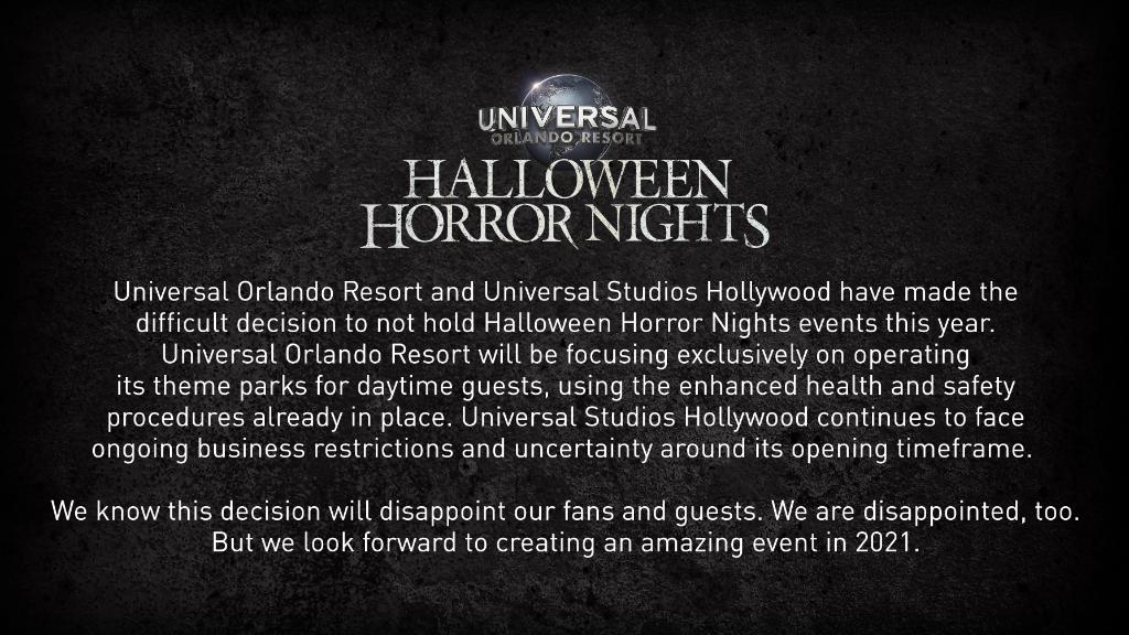 hhn cancelled 2020