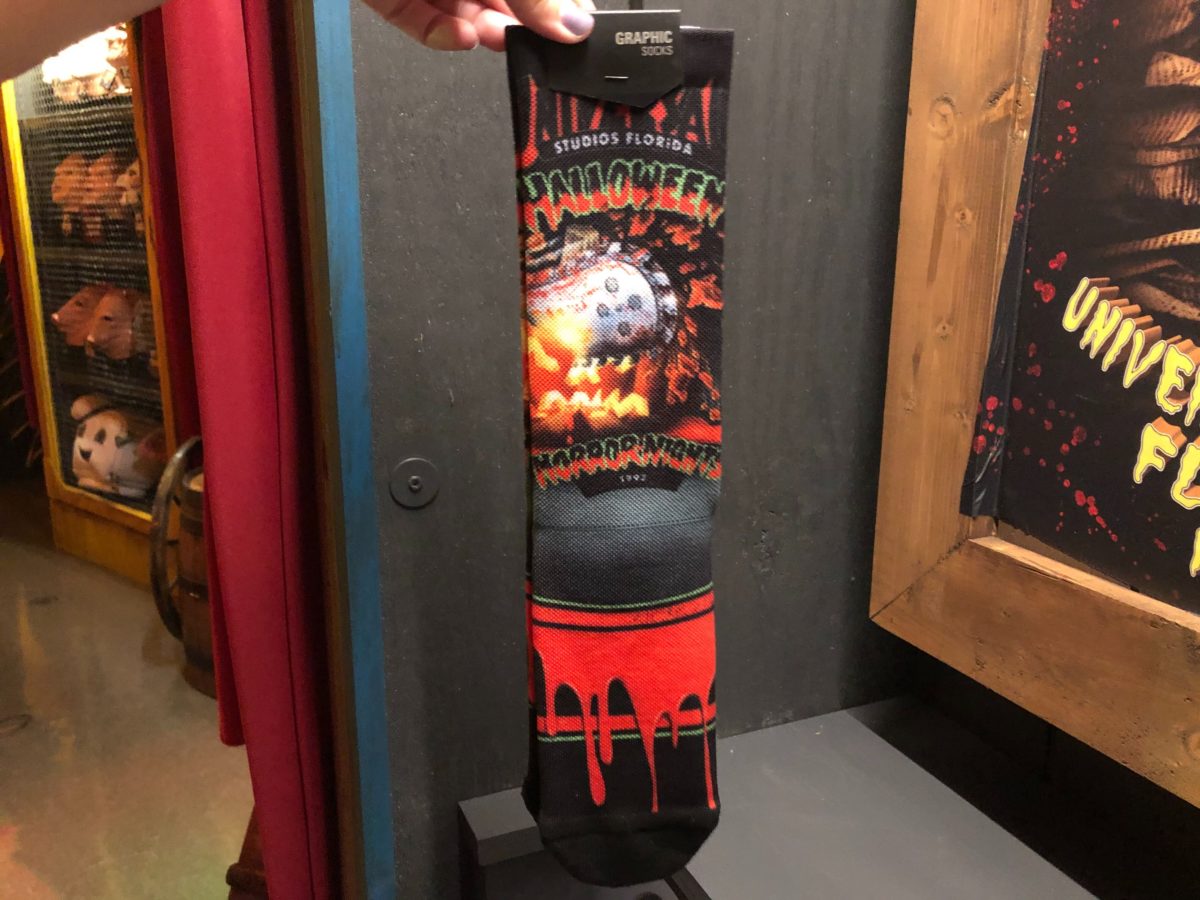 hhn tribute store pumpkin sock