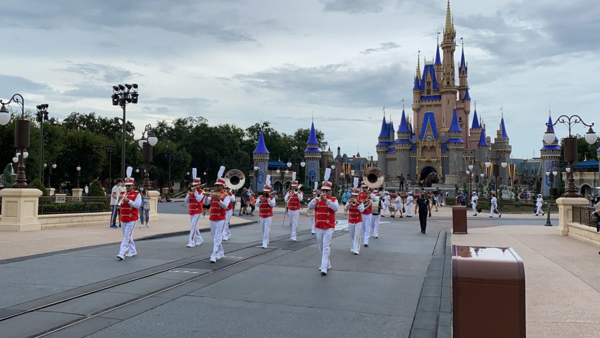 main street philharmonic marching band magic kingdom reopening 2